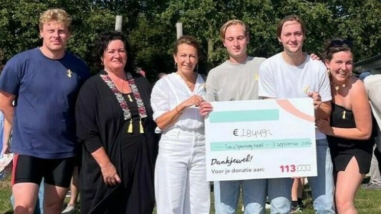 Tim van Spanning Tocht cheque