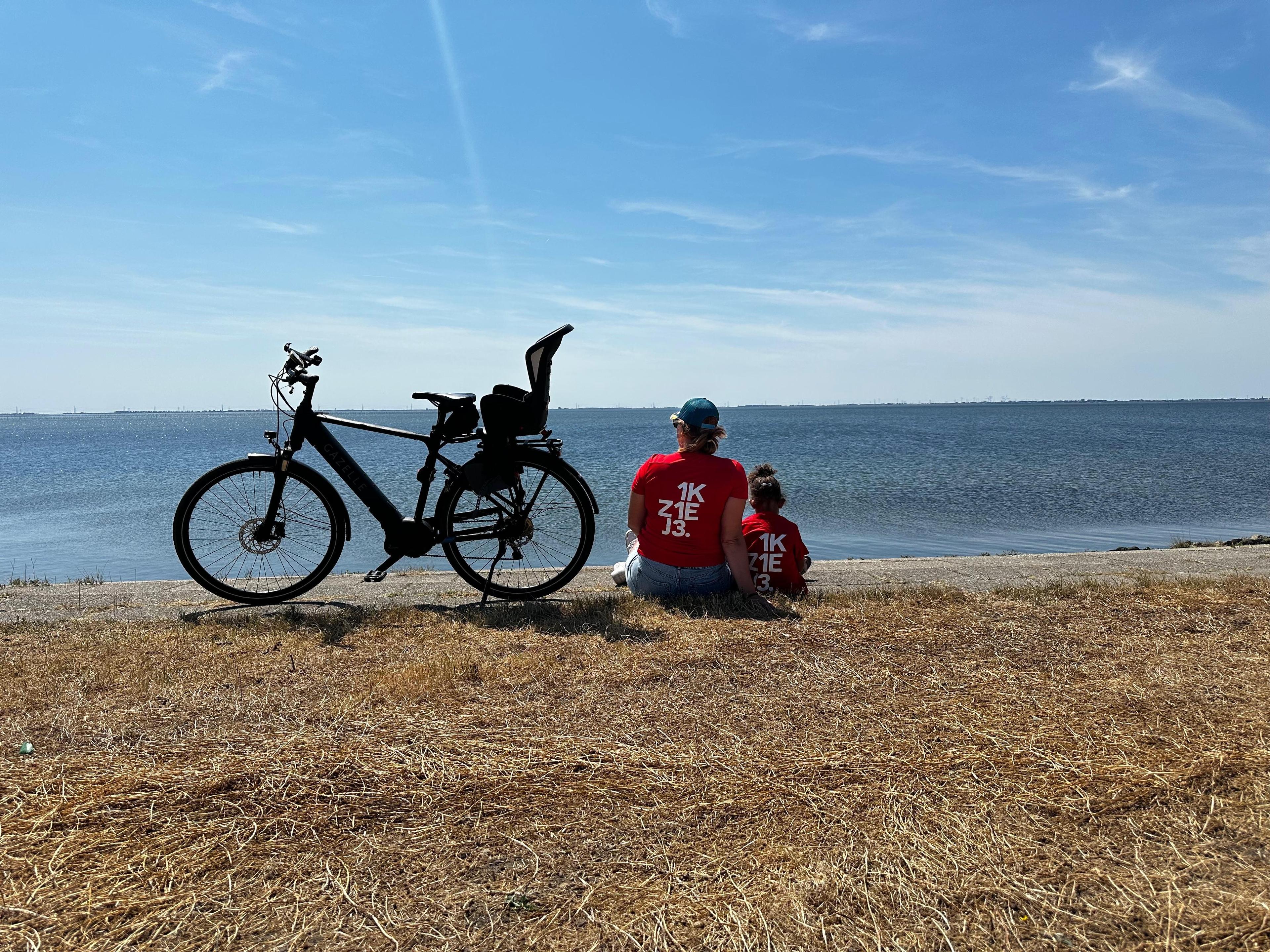 op de fiets naar rome