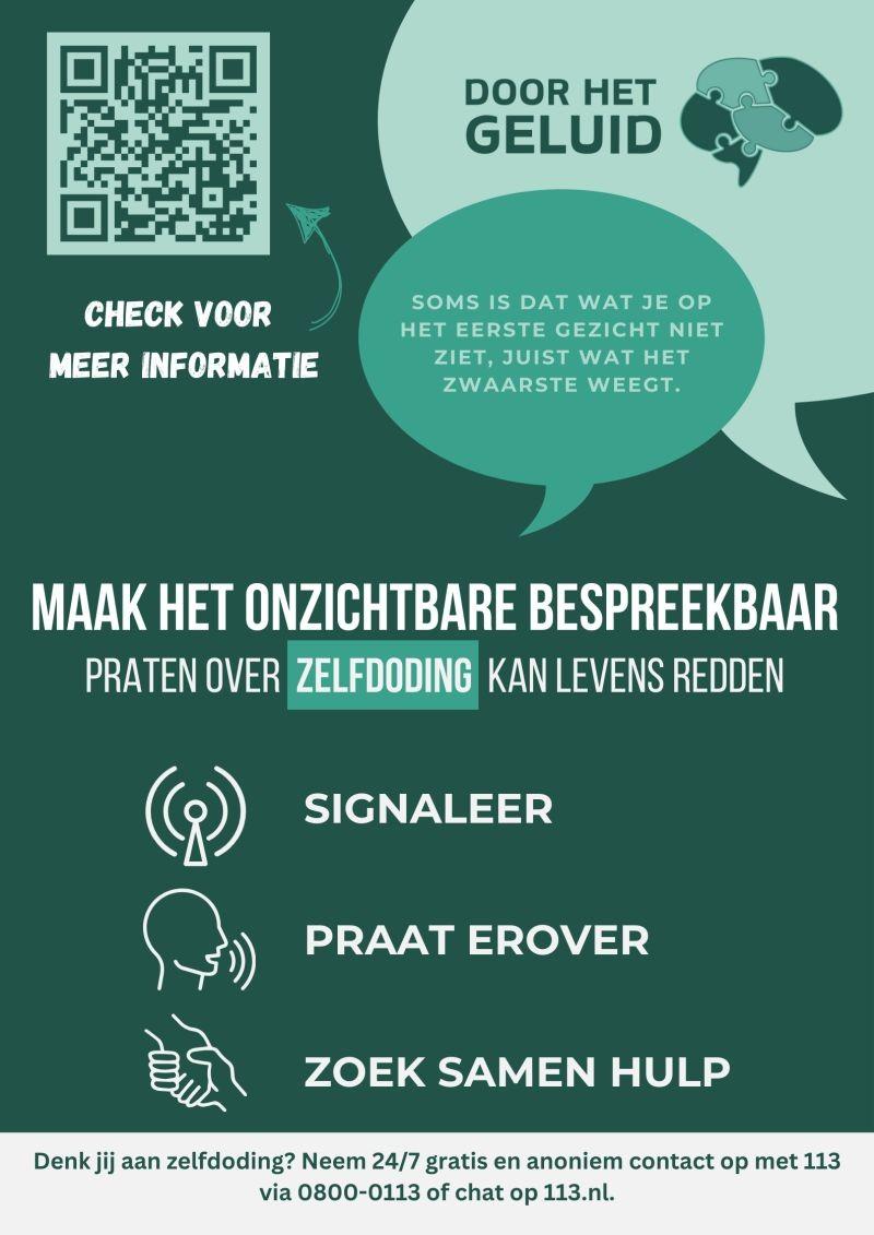 door het geluid poster