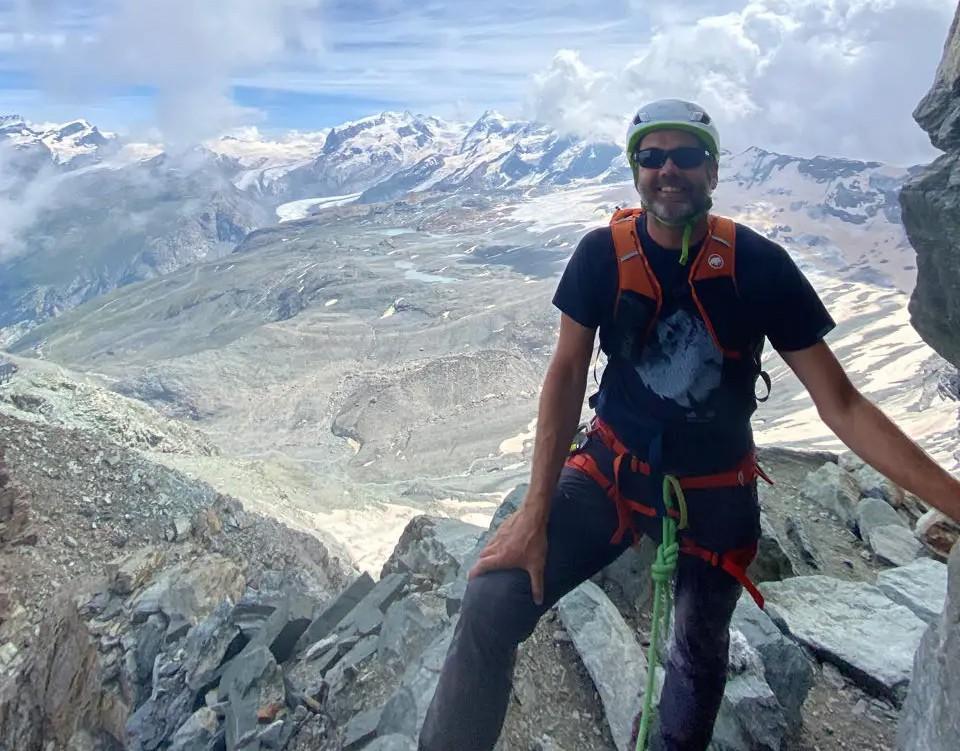 hedzer beklimt matterhorn